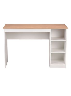 Escritorio 2 Repisas Blanco Olivo