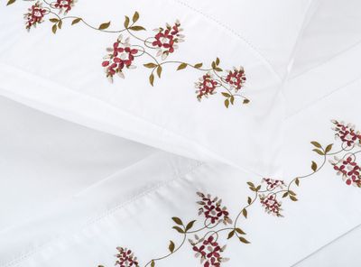 Imagen 2 del producto Sábanas 2 Plazas 220 Hilos Enredadera Roja