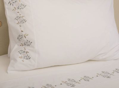 Sábanas Súper King 220 Hilos Enredadera Azul