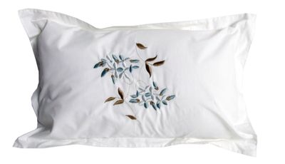 Cojín Nina Herrera Deco Flor Azul 30 x 45 cm