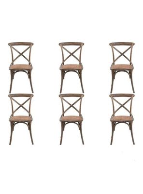 Kit 6 Sillas Retro Albayalde