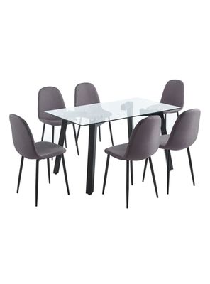 Imagen 1 del producto Juego de Comedor Jockey + 6 Sillas