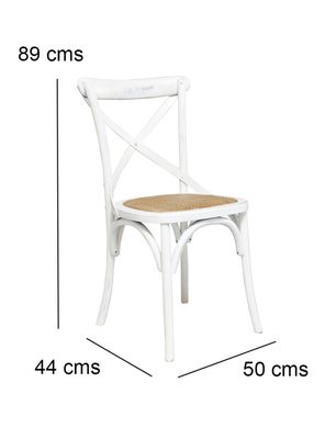 Imagen 2 del producto Kit 6 Sillas Retro Blanca