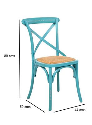 Imagen 2 del producto Kit 4 Sillas Retro Turquesa