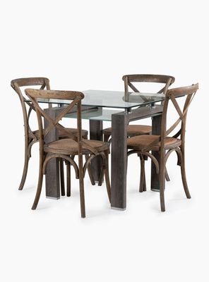 Imagen 1 del producto Juego Comedor Prisma + 4 Sillas