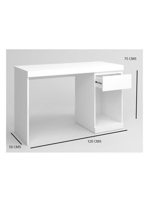 Imagen 2 del producto Escritorio Boro 1 Cajón Blanco