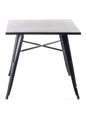 Mesa Funcional Tolix Gun Metal Gris 80x80 cm