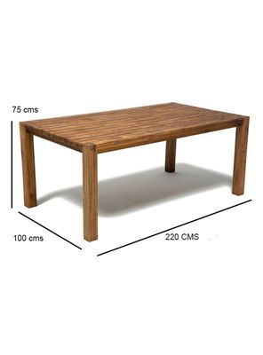 Imagen 2 del producto Juego Comedor Rio + 8 Sillas Café