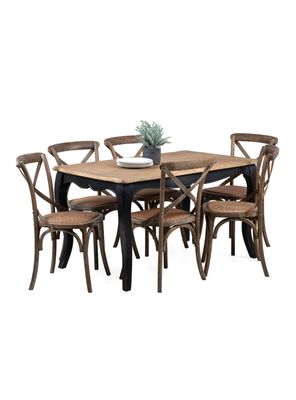 Juego Comedor Vittoria 6 Sillas Albayalde