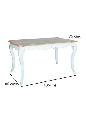 Imagen 2 del producto Juego Comedor Vittoria Blanco 6 Sillas Blanco