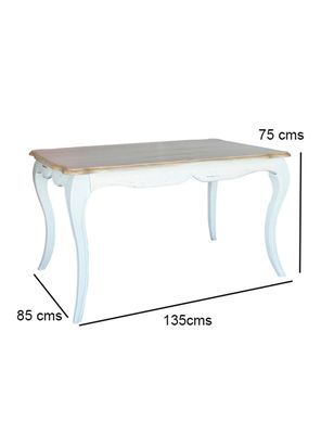 Imagen 2 del producto Comedor Vittoria Blanca + 4 Sillas Blanca