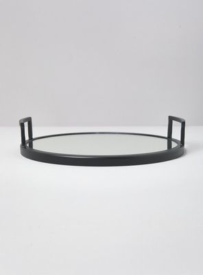 Imagen 2 del producto Bandeja Redonda Negro 35 cm