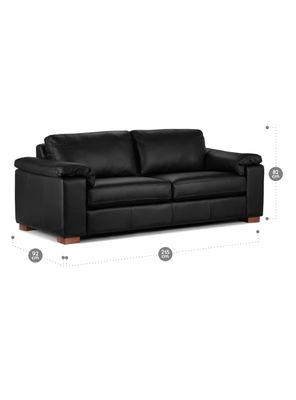 Imagen 2 del producto Sofá Cuero Degas 3 Cuerpos