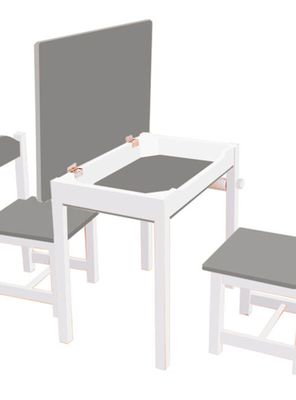 Imagen 2 del producto Mesa Con 2 Sillas Ximena