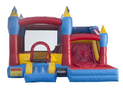 Juego Inflable Castillo Tobogán 4