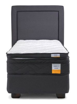Imagen 2 del producto Cama Americana 1.5 Plazas Plus + Topper + Respaldo