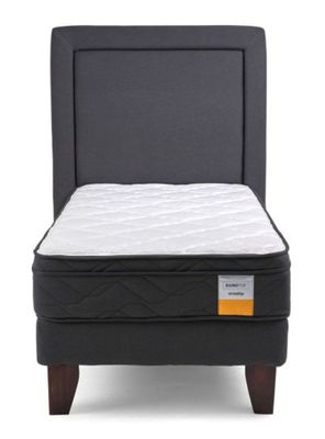 Imagen 2 del producto Cama Europea 1 Plaza Plus + Respaldo