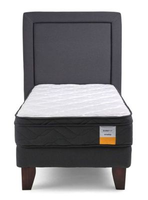 Imagen 2 del producto Cama Europea 1.5 Plazas Plus + Respaldo