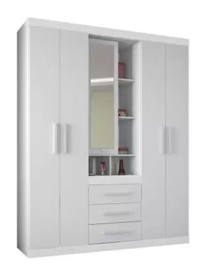 Imagen 1 del producto Clóset Star 5P 3C con Espejo Blanco