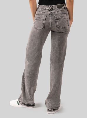 Imagen 2 del producto Jeans Recto Tiro Medio Franca Grafito