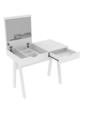 Tocador Espejo Organizador PE MDP Blanco