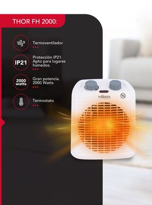 Imagen 2 del producto Termoventilador 2000W FH2000