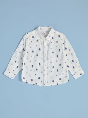 Camisa con Estampado Pequeño