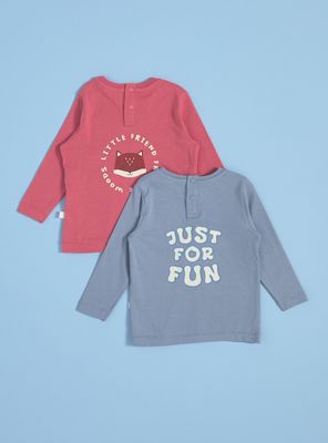 Imagen 2 del producto Polera Bipack con Estampado en la Espalda