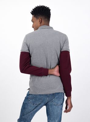 Imagen 2 del producto Polera AE Pique Solid Flex Slim New Icon