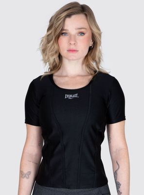 Polera Logo Circuit Manga Corta