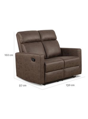 Imagen 2 del producto Sofá Reclinable Asturias 2 Cuerpos