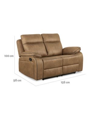 Imagen 2 del producto Sofá Reclinable Sevilla 2 Cuerpos