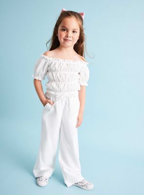 Pantalón Lino con Bolsillos