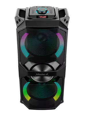 Parlante Karaoke Bluetooth 6000W MGLUXOR Negro