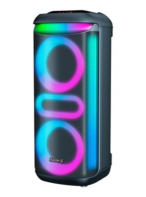 Imagen 2 del producto Parlante Karaoke Bluetooth 18000W MGZEUS Negro