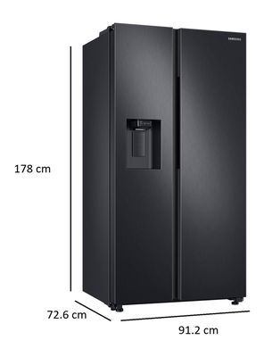 Imagen 2 del producto Refrigerador Side by Side No Frost 628 Litros RS60T5200B1/ZS con Space Max