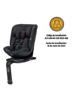 Imagen 2 del producto Silla Auto Convertible Spinel 360° Plus 012 Authentic Black