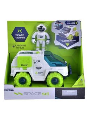 Vehículo Espacial con Luces y Astronauta G34085