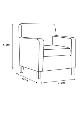 Imagen 2 del producto Sofá PU George 1C
