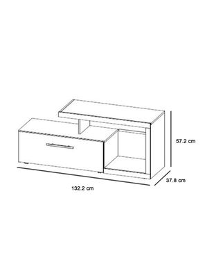 Imagen 2 del producto Rack TV 52"" Asimétrico R