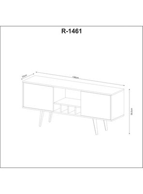 Imagen 2 del producto Rack TV 53"" Sónico Tecnomobili