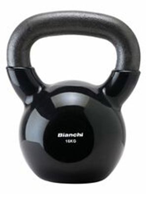 Kettlebell 16 kg Negra Bianchi