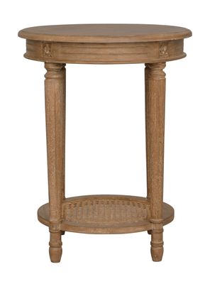 Imagen 2 del producto Mesa Lateral Helena Junco Redonda 50 cm Natural