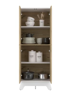 Imagen 2 del producto Alacena de Cocina BiColor Blanco Duna Melamina