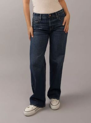 Jeans AE Stovepipe Stretch Tiro Alto