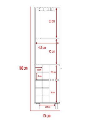 Imagen 2 del producto Bar Esquinero Kaia Wengue-Miel