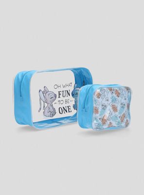 Imagen 2 del producto Set de Accesorios 2 Cosmetiqueros Stitch 2 Piezas