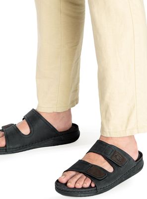 Sandalia Cuero Bondi35509 Hombre