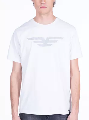 Polera Silicone Wash E Wings Craquelado