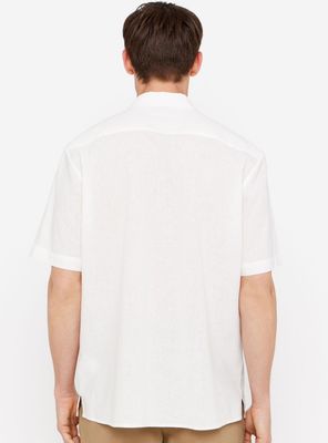 Imagen 2 del producto Camisa MC Lino Algodón Liso